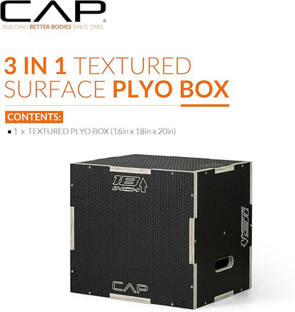 CAP Barbell 3-in-1 Plyometric Box