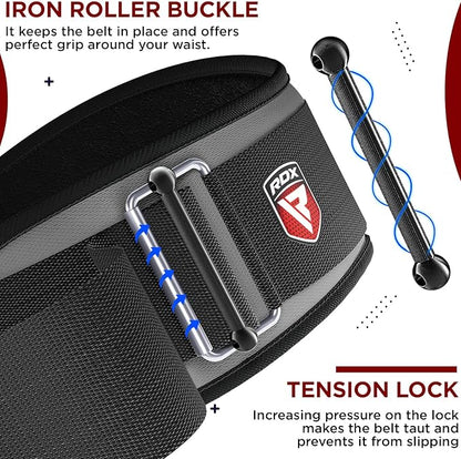 RDX Weight Lifting Belt AUTO LOCK 6.5” Padded