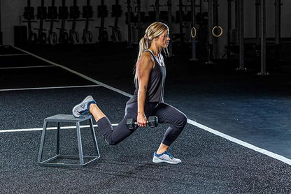 Rage Fitness Steel PlyoBox12-18-24-30Inch High Anti-SlipPlyometric JumpBoxes For Agility