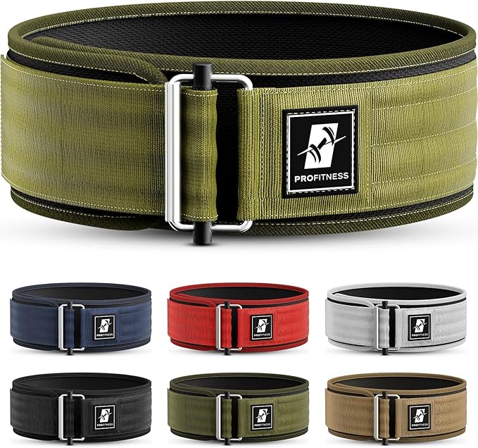 Weightlifting Belt for Men & Women - 4''