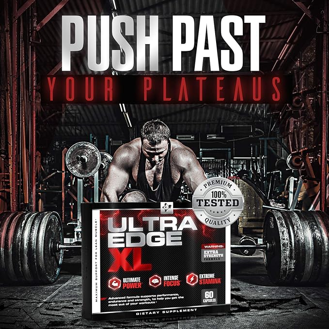 BCAA Bodybuilding Supplement - Nitric Oxide Booster for Maximum Muscle Growth - Recovery - and Intensified Workouts - with Amino Acids L Glutamine - L Arginine (60 Capsules)