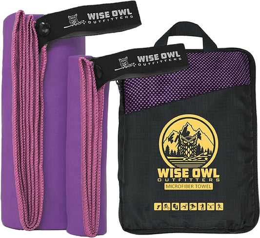 Wise Owl Outfitters Camping Towel - Camping Accessories