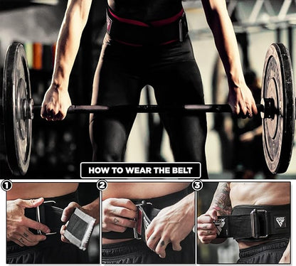 RDX Weight Lifting Belt AUTO LOCK 6.5” Padded