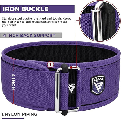 RDX Weight Lifting Belt - AUTO LOCK 4”
