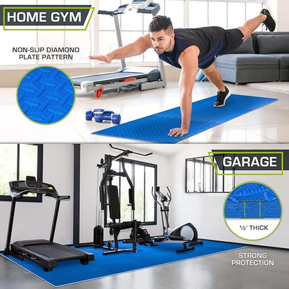 ProsourceFit Puzzle Exercise Mat ½ in 24 in 24 in 144 Sq 36 Tiles