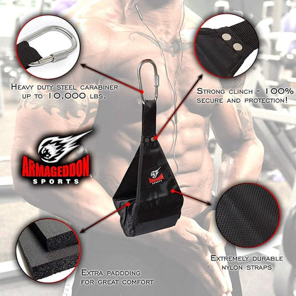 Premium Ab Slings Straps - Rip-Resistant Heavy Duty