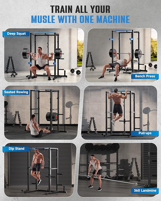 Sportsroyals Power Cage 1600lbs Multi-Function