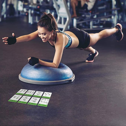 NewMe Fitness Half Balance Ball Workout Cards