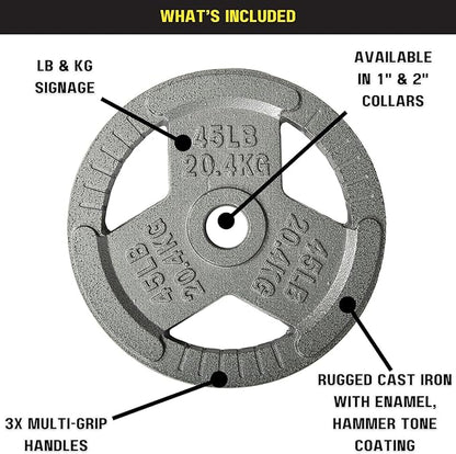 HulkFit 1 inch and 2 inch Cast Iron