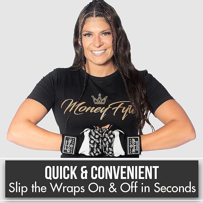 Quick Gel Boxing Wraps Under Boxing Gloves - Kickboxing MMA Muay Thai - Fist, Knuckle, Wrist Wrap Protection Inner Glove Hand Wraps - Men Women Kids