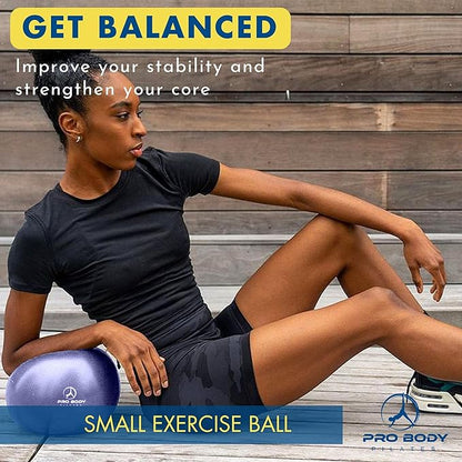 ProBody Pilates Ball Small Yoga Ball 9 Inch