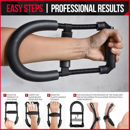 Wrist Strengthener - Adjustable Wrist Exerciser Strengthener