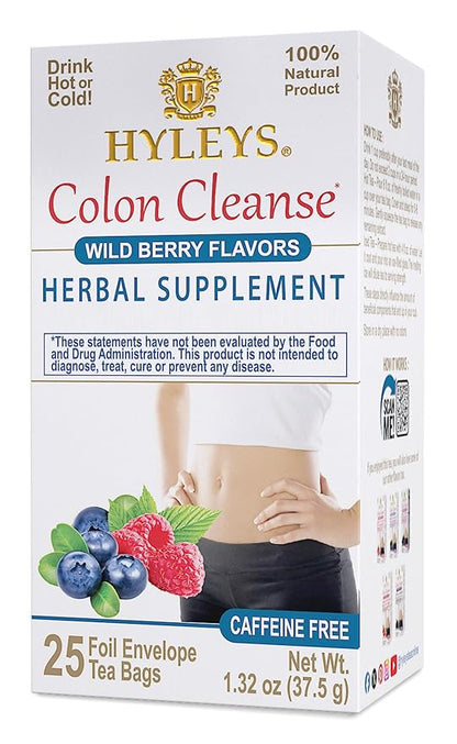 Hyleys Tea Colon Cleanse Wild Berries (1 Pack)