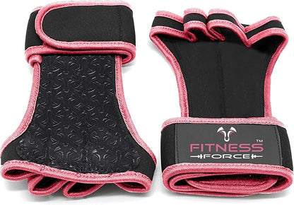 FITNESS FORCE Ventilated Gym Gloves for Men with Built-in Wrist Support for Workouts Weightlifting Gloves Workout Gloves for Women Exercise Fitness Gloves Perfect for Powerlifting, Cross Training