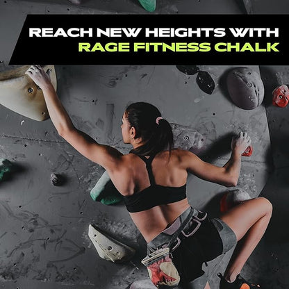 Gym Chalk | Magnesium Carbonate Athletic Chalk for Excellent Grip - Gym Workout Grip Chalk for Weightlifting & Gymnastics.