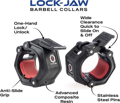 Lock-Jaw OLY 2 Olympic Barbell Collar - Quick