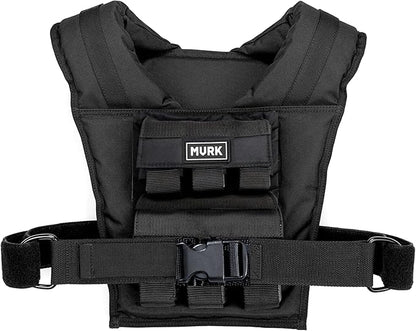 MVRK Weighted Vest Men 18lbs | 28lbs | 35lbs | 45lbs | 65lbs - Weighted Workout Vest With Removable Iron Weights, Heavy Duty Weighted Exercise Vest For Functional Training & Calisthenics - Weight Vest for Men and Women
