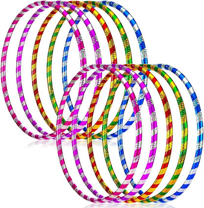 Kathfly Exercise Hoop for Kids Adults Plastic Glitter