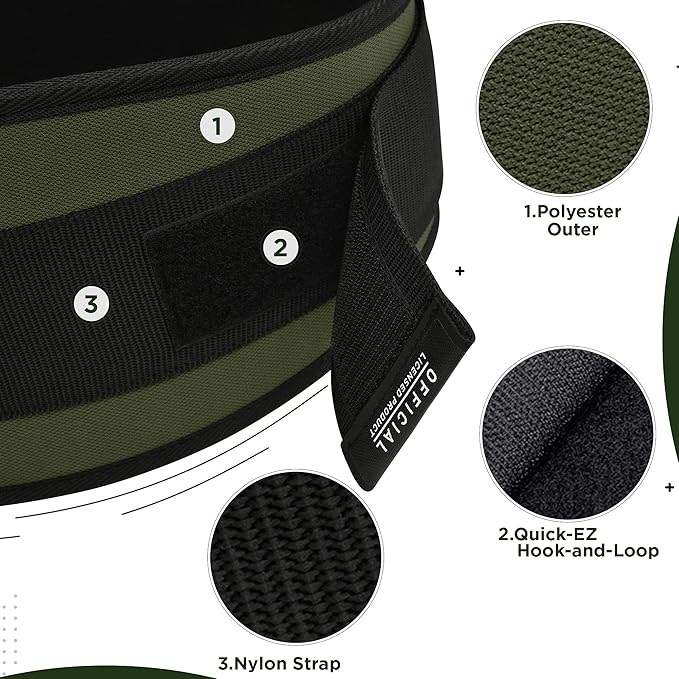 RDX Weight Lifting Belt AUTO LOCK 6.5” Padded