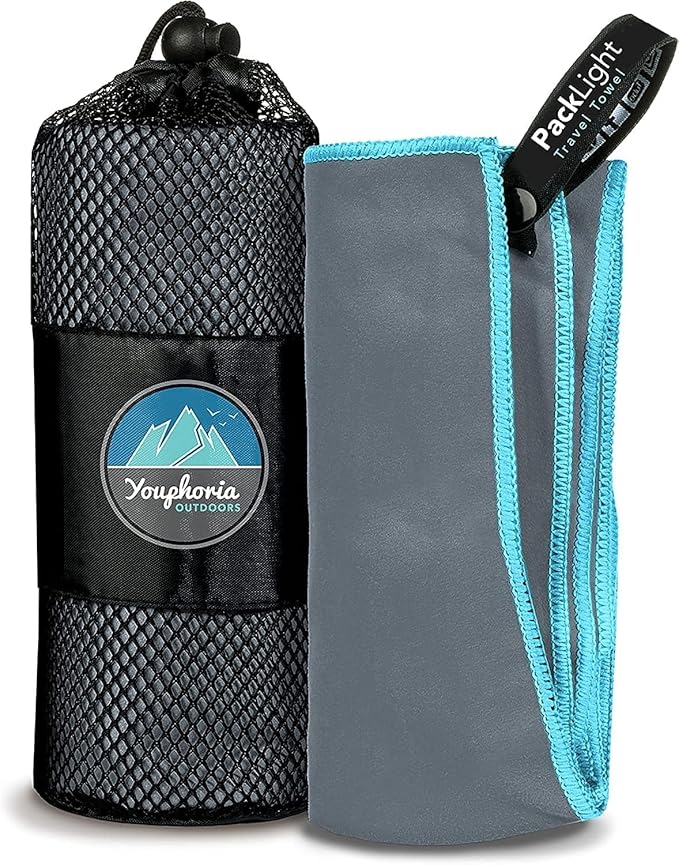 Youphoria Microfiber Travel Towel Fast Drying Lightweight -