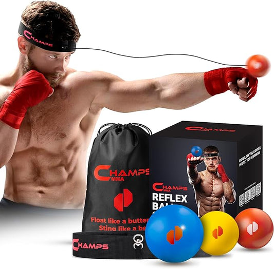 Boxing Reflex Balls Set of 3 – Boxing 3 Spare