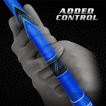 CHAMPKEY Premium Rubber Golf Grips 13 Pack | High Traction and Feedback Rubber Golf Club Grips | Choose Between 13 Grips with 15 Tapse and 13 Grips with All Kits