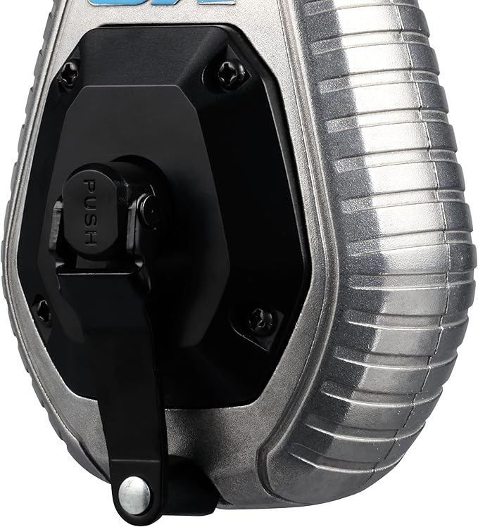 OX Pro 100ft Contractor Aluminum Chalk Line with 4oz Chalk Powder Refill - 6:1 Gear Ratio with Bold Kevlar Chalk Reel Tool - Pointed Tip Marking Tool OX-P630701