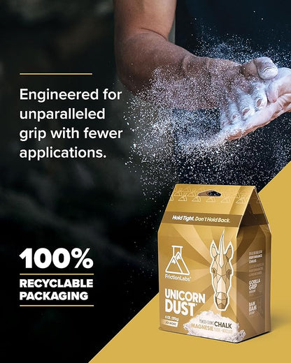 Friction Labs Premium Sports Chalk for Rock Climbing, Weight Lifting, Gymnastics, Tennis & More