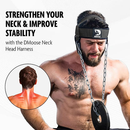 DMoose Fitness Neck Harness 30" Heavy