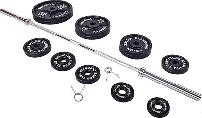 Signature Fitness Olympic 2-Inch Cast Iron Plate Weight