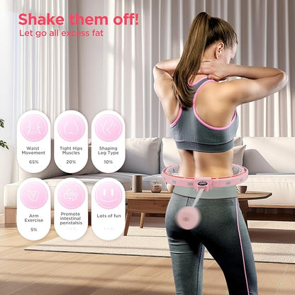 Humixx Infinity Hoop for Adult Weight Loss 2 in 1 Smart