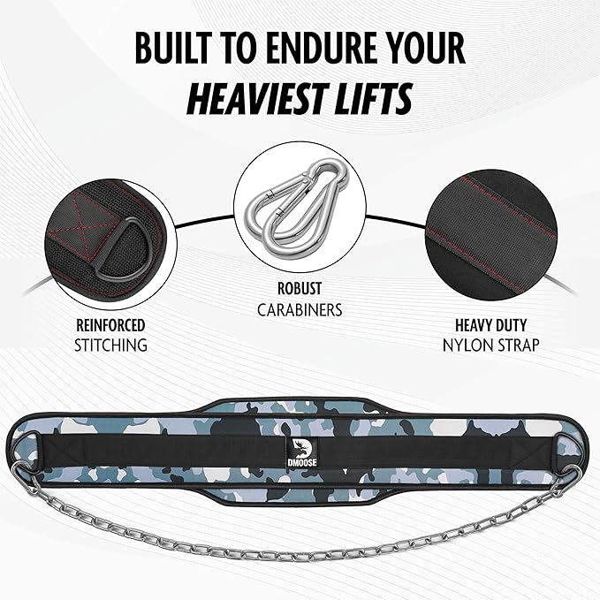 DMoose Dip Belt for Weightlifting