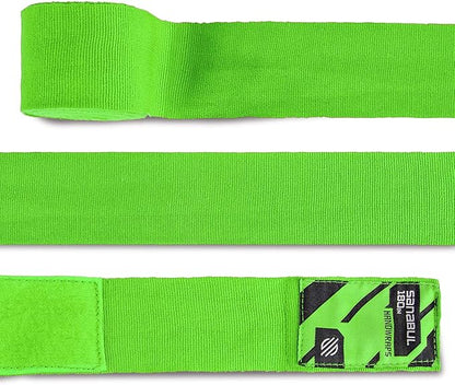 Sanabul Elastic 180 inch Boxing Hand Wraps for Boxing Gloves Muay Thai Kickboxing MMA Wraps for Men & Women