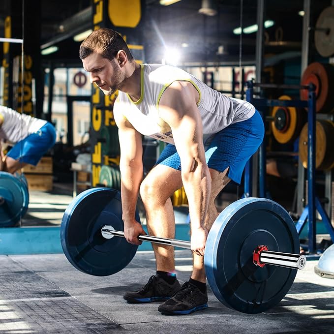 Olympic Barbell Curl Bar EZ Bar Strength Training