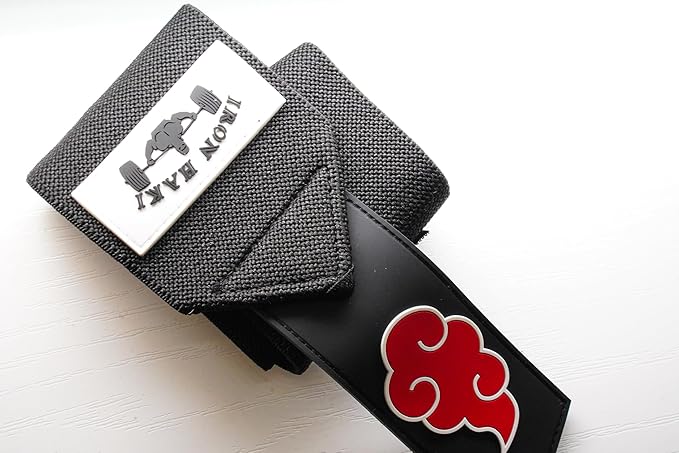 Anime Wrist Wraps Ideal for Weightlifting, Powerlifting, and CrossFit. One Size Fits All. Premium Wrist Support for Gym Workouts