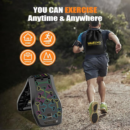 LALAHIGH Portable Push Up Board
