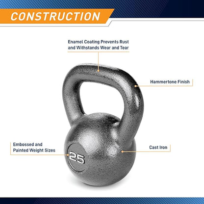 Marcy Hammertone Kettle Bells - 10 to 55 lbs. HKB Workout Weights