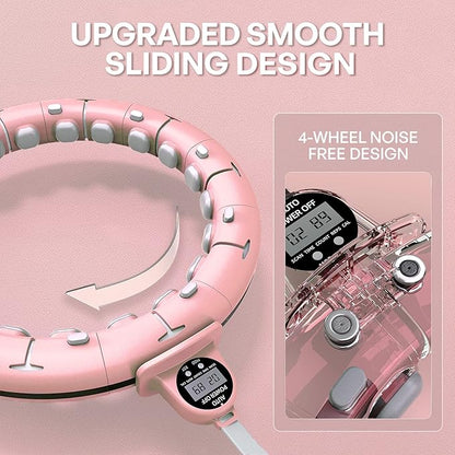 U1-28/30 Knots, Magnetic Lock Smart Weighted Hula Hoop