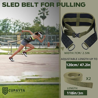 Sled Pulling Belt 2 Pulling