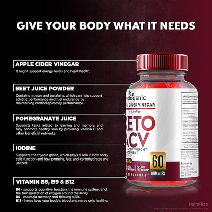 (3 Pack) Ketologenic Keto ACV Gummies Advanced Weight Loss, Ketologenic ACV Gummies, Ketologenic ACV, Keto + ACV Gummies, Ketologenic Detox Formula, Apple Cider Vinegar Supplement (180 Gummies)