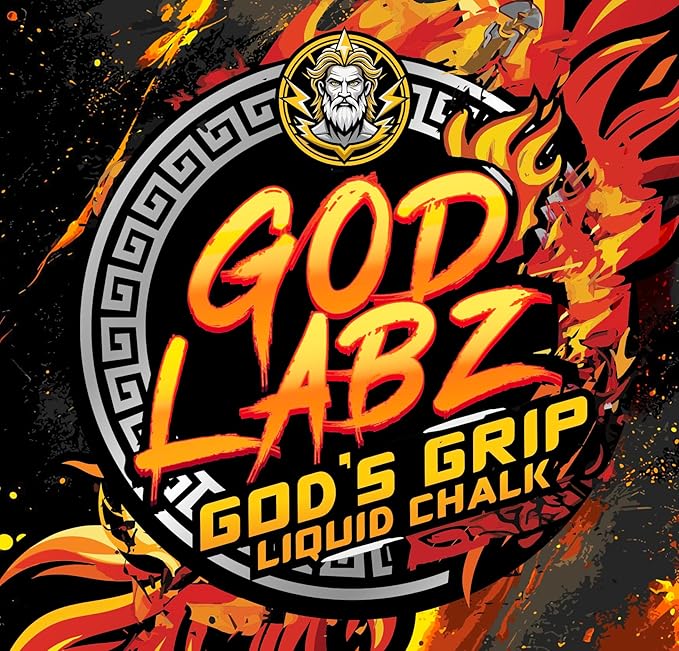 God's Grip Liquid Chalk, Mess-Free Gym Chalk for Weightlifting, Gymnastics, Rock Climbing, Dancing. Sweat-Resistant and Long Lasting for Stronger Grip. Package May Vary.