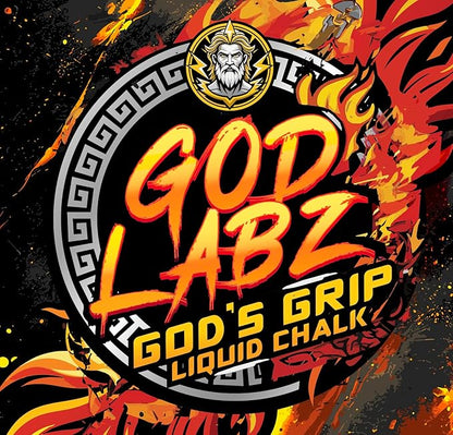 God's Grip Liquid Chalk, Mess-Free Gym Chalk for Weightlifting, Gymnastics, Rock Climbing, Dancing. Sweat-Resistant and Long Lasting for Stronger Grip. Package May Vary.