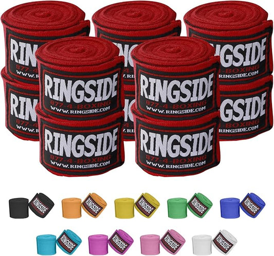 Ringside Mexican Style Boxing Hand Wraps (5 Pairs Pack)