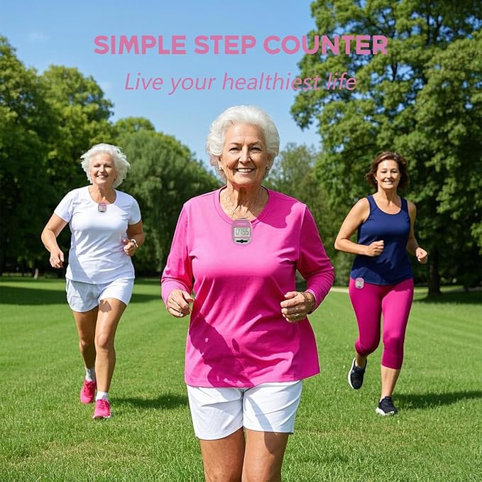 PINGKO Outdoor Multi-Function Portable Sport Pedometer Step/Distance/Calories/Counter