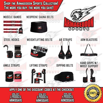 Premium Ab Slings Straps - Rip-Resistant Heavy Duty