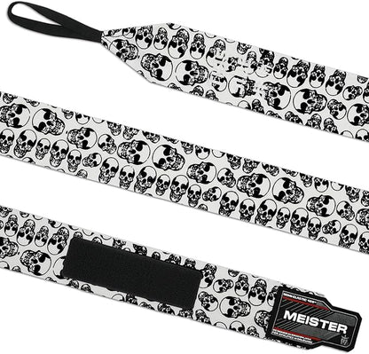 Meister Adult 180" Semi-Elastic Hand Wraps for MMA & Boxing (Pair)