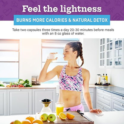 Weight Loss Pills for Women - Made in USA - Natural Appetite Suppressant & Metabolism Booster - Fat Burners with L-Carnitine to Lose Weight Fast - 60 Capsules
