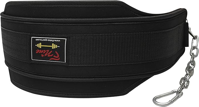 Sports Weight Lifting Dipping Belt with Chain