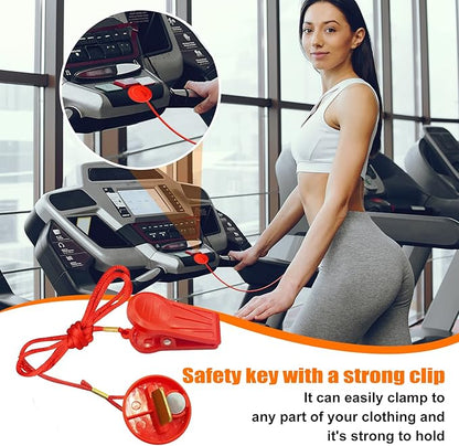 Treadmill Safety Key for NordicTrack, Proform, Image, Weslo, Reebok, Epic, Golds Gym, Freemotion, and Healthrider Treadmills