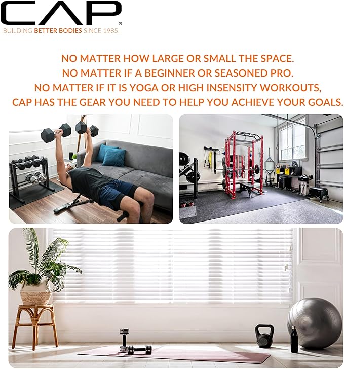 CAP Barbell Rubber Olympic Bumper Plate